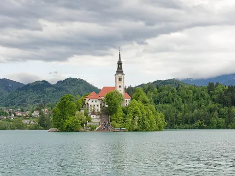 Lake Bled and its island church